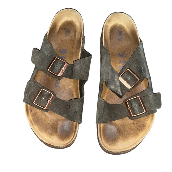 Birkenstock Arizona Soft Footbed Mocha Suede Size 44 11